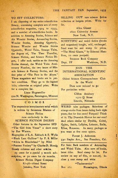 Read The Fantasy Fan December 1933 online