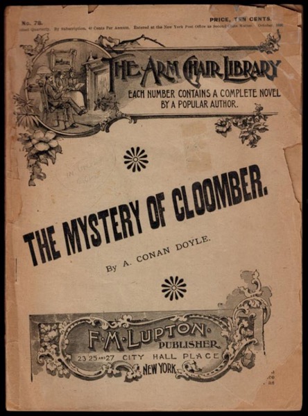 Read The Mystery of Cloomber online