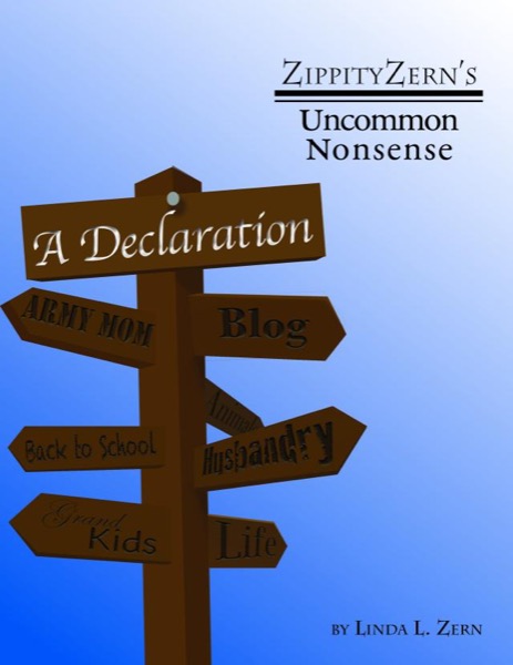 Read ZippityZern's Uncommon Nonsense - A Declaration online