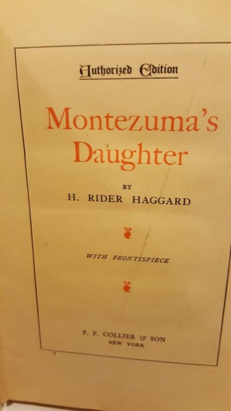 Read Montezuma's Daughter online