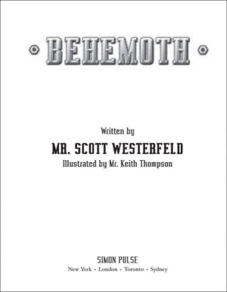 Read Behemoth online