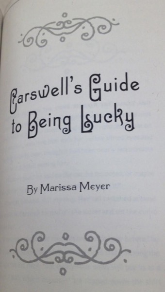 Read Carswell's Guide to Being Lucky online