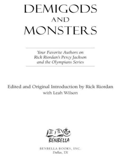 Read Demigods and Monsters online