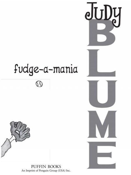 Read Fudge-a-Mania online