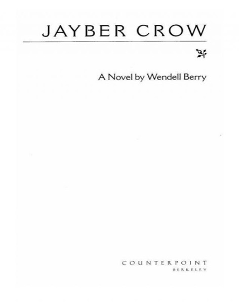 Read Jayber Crow online