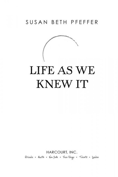 Read Life as We Knew It online