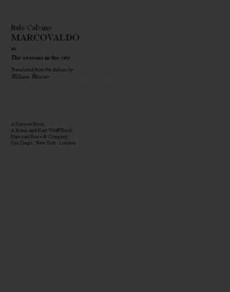 Read Marcovaldo online