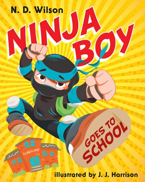 Read Ninja Boy Goes to School online