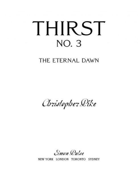 Read Thirst No. 3: The Eternal Dawn online